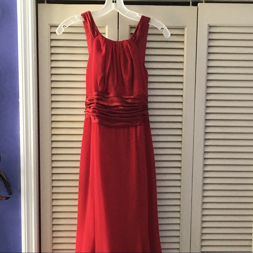Formal dress worn as a bridesmaid dress once